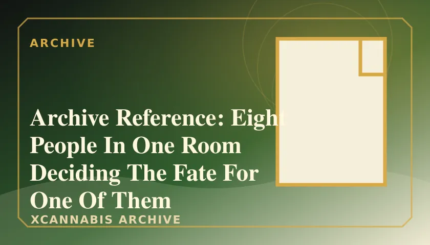 Archive Reference: Eight People In One Room Deciding The Fate For One Of Them featured image