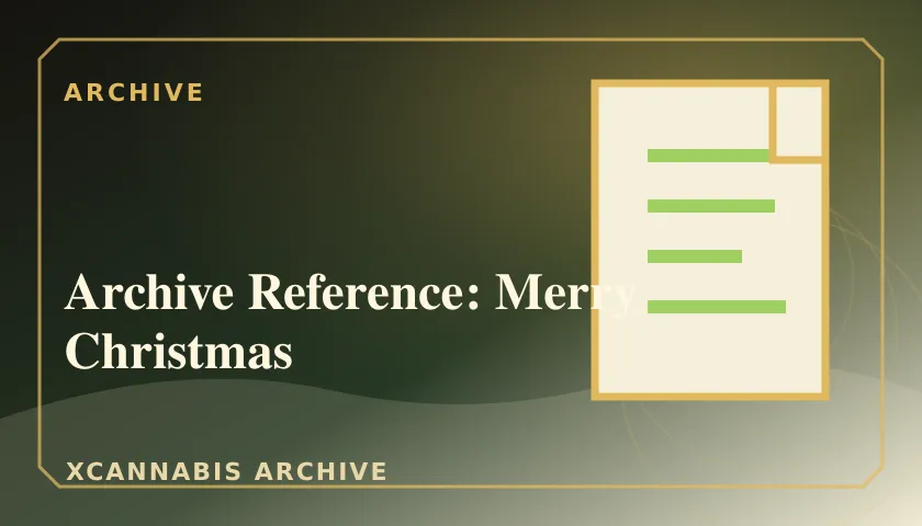 Archive Reference: Merry Christmas featured image