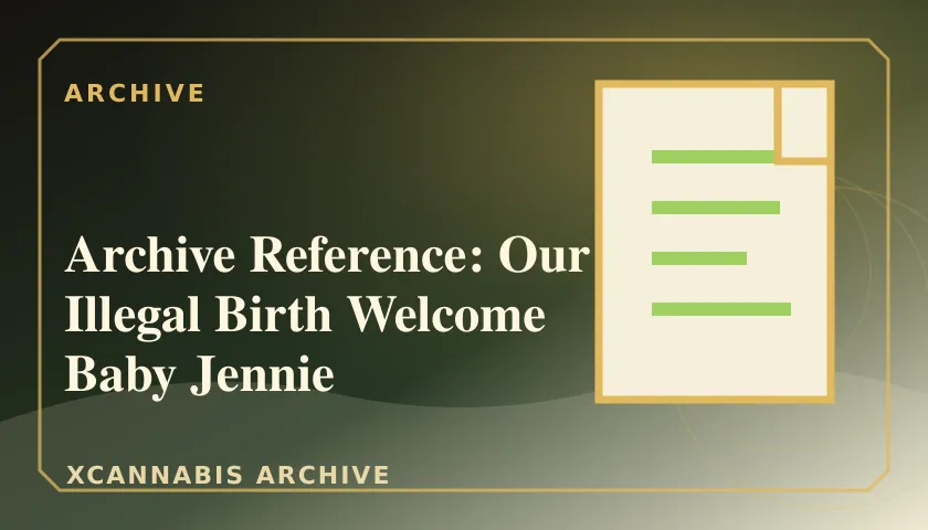Archive Reference: Our Illegal Birth Welcome Baby Jennie featured image